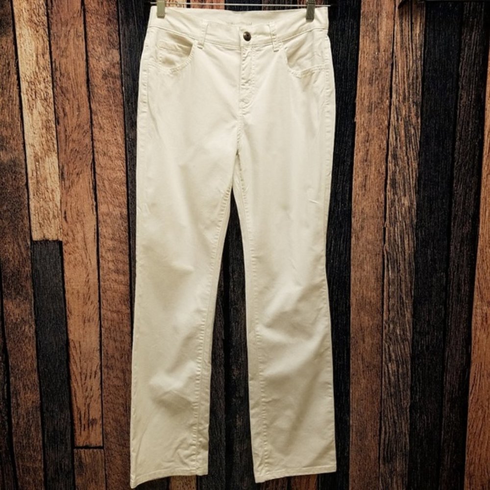 White Straight Leg Jeans